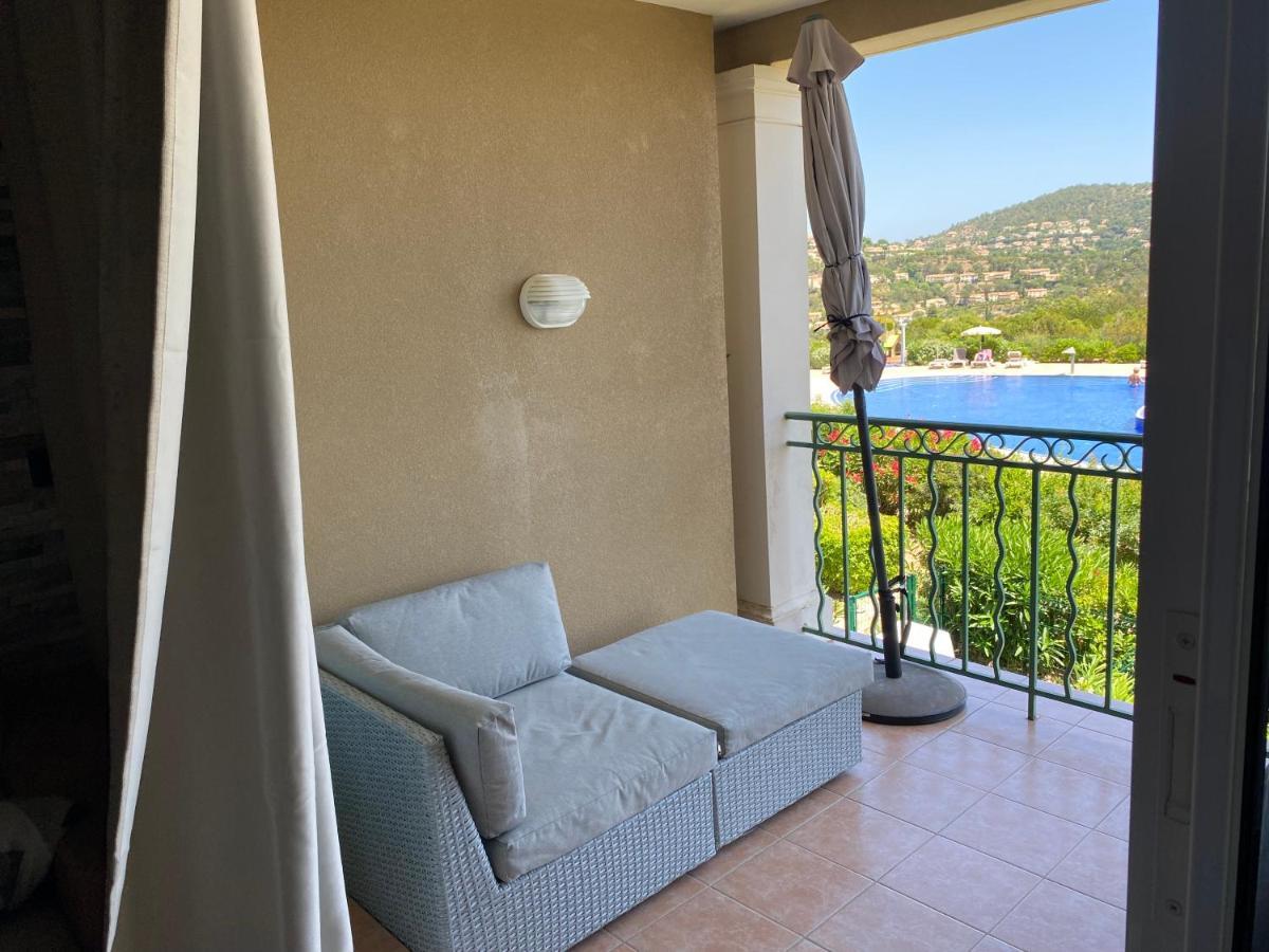 Appart. Vue Mer Avec Piscine - Golfe De St Tropez Les Issambres Zewnętrze zdjęcie
